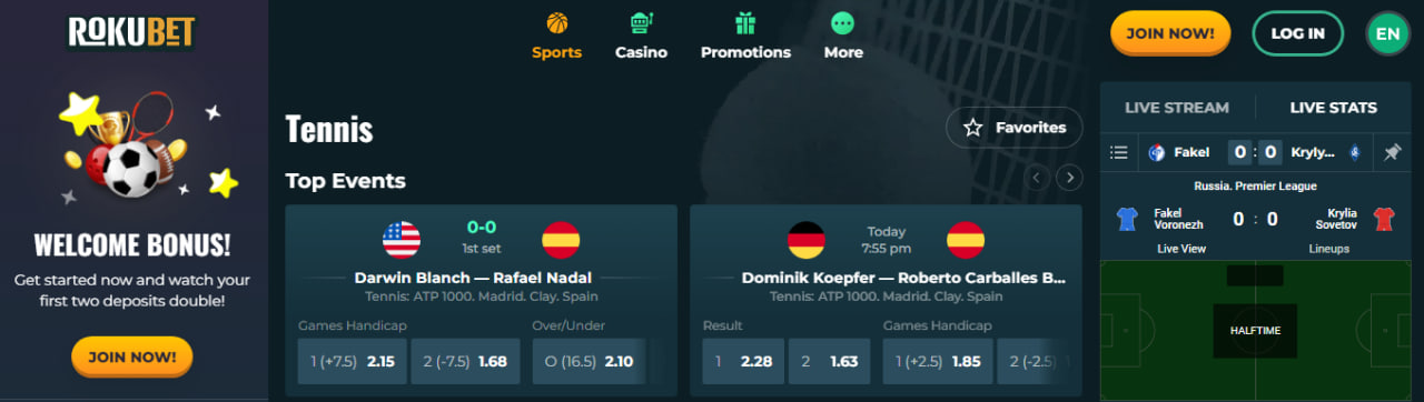 Rokubet app