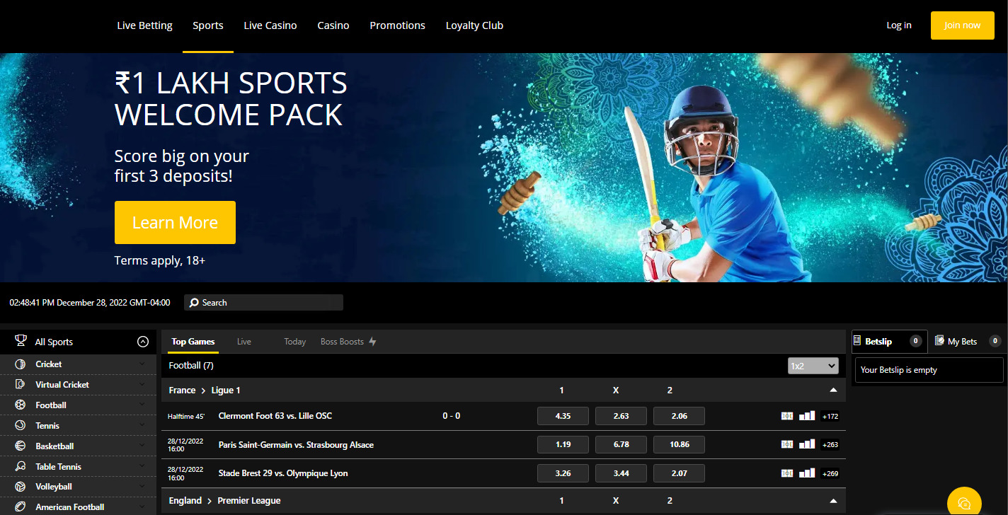 10cric sports betting