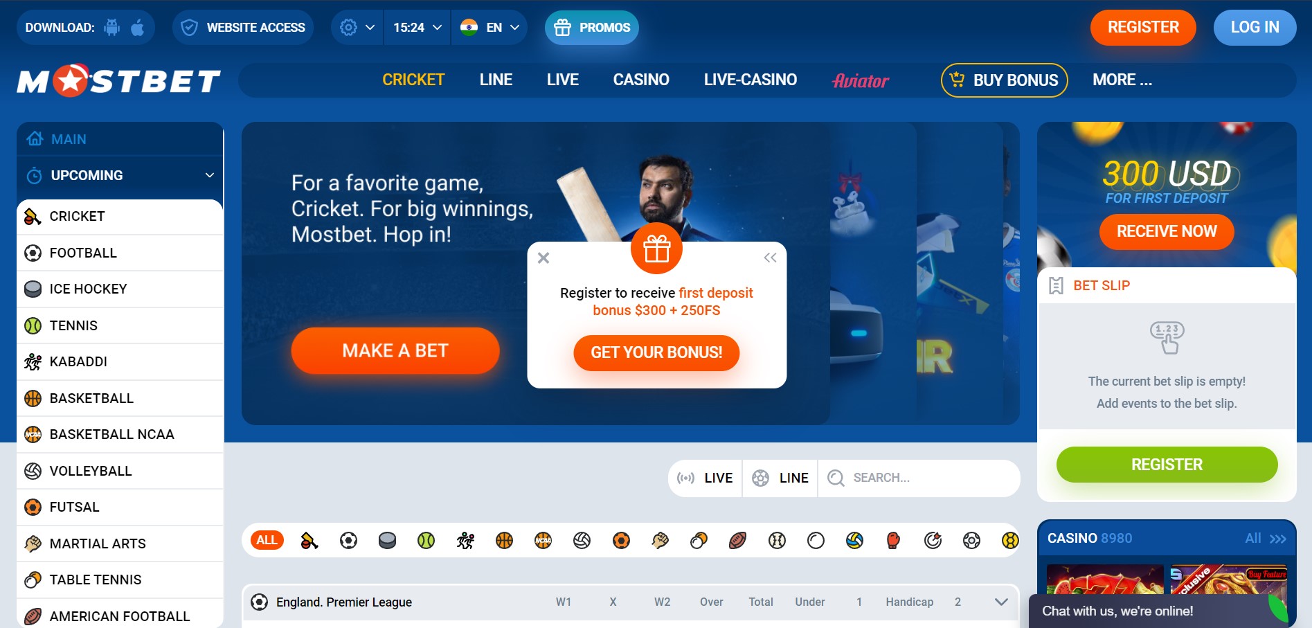 Mostbet India Review