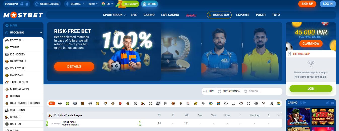 Mostbet Sport Betting