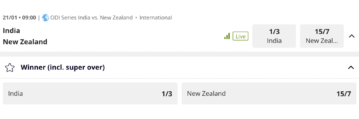 What is betting odds