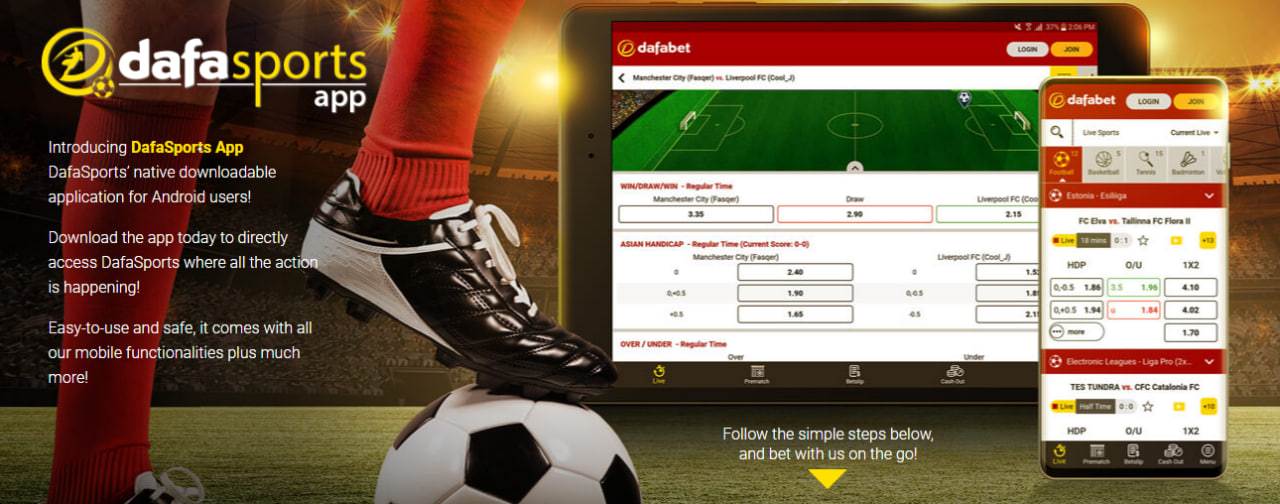 Dafabet sports app
